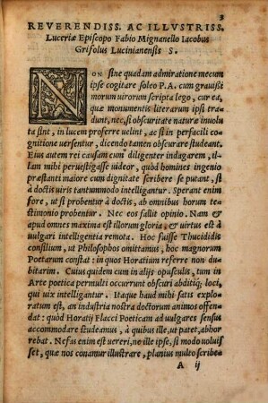 Q. Horatii Flacci Liber De Arte Poetica