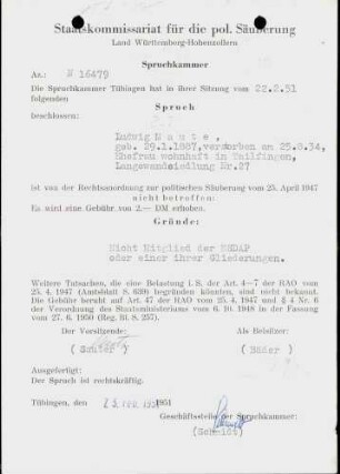 Maute, Ludwig