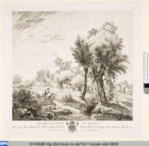 Vue des environs de Sceaux