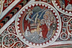 östliche Gewölbekappe — Bildfeld: Petri Fischzug