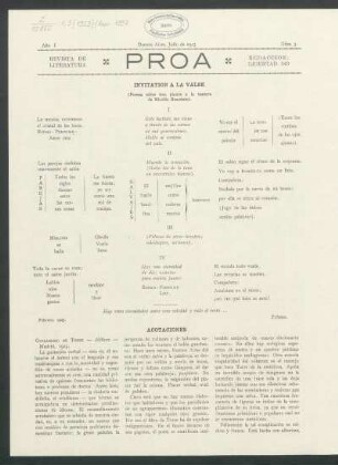 Guillermo de Torre – "Hélices" – Madrid 1923 .