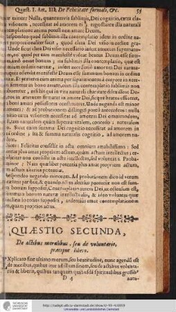 QUAESTIO SECUNDA.