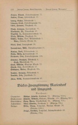 Bäcker-Zwangsinnung in Berlin