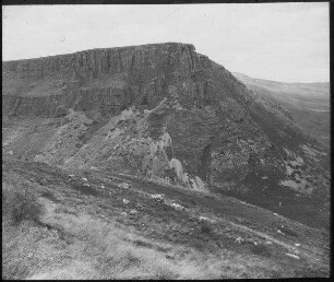 Nordwand des w. [wadi] hamam