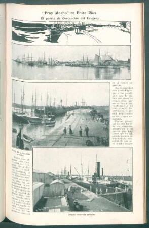 "Fray Mocho" en Entre Ríos : El puerto de Concepción del Uruguay