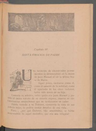 Capítulo III - Santa emoción de padre