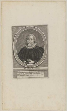 Bildnis des Erasmus Gruberus