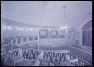 Goethe Theater, Bad Lauchstädt: Ansicht Zuschauerraum (Negativ zu Inv. Nr. TBS 013,14)