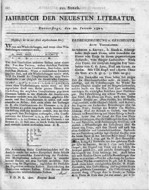 1801-01-22 : 111. Stück