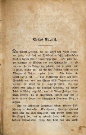 Die Clubisten in Mainz : ein Roman ; in drei Theilen, 3. (1847). - 342 S.