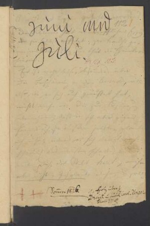 Konversationsheft 114 (Juli 1826, erstes Drittel)