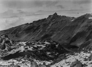 Mount-Kenya-Massiv : Steilwand in den Mount-Kenya-Massivs
