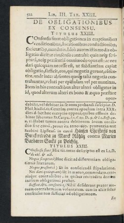 Titulus XXIII.