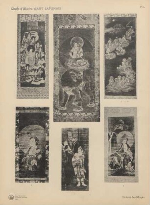 Pl. 1. Peintures. Peintures bouddhiques