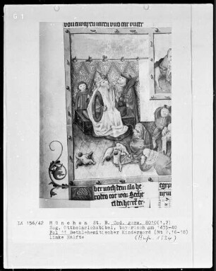 Ottheinrichsbibel — Bethlehemitischer Kindermord, Folio 11recto