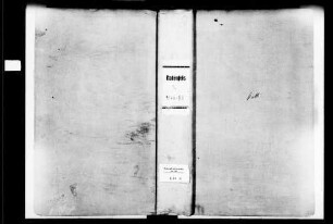 Rotenfels, katholische Gemeinde: Geburtenbuch 1846-1869