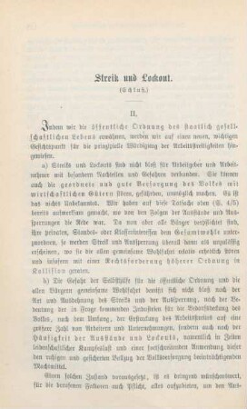 142-154 Streik und Lockout : Schluß