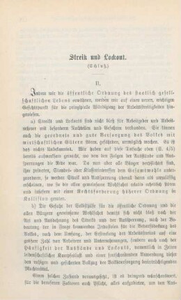 142-154 Streik und Lockout : Schluß