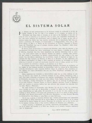 El sistema solar