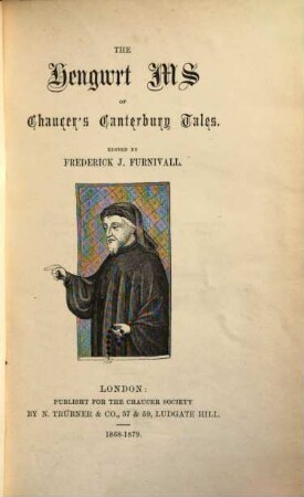 The Hengwrt ms of Chaucer's Canterbury tales, 1
