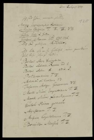 Nr. 120: Brief von Karl Otfried Müller an Carl Oesterley, Göttingen, 12.8.1834