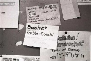 Schwarzes Brett