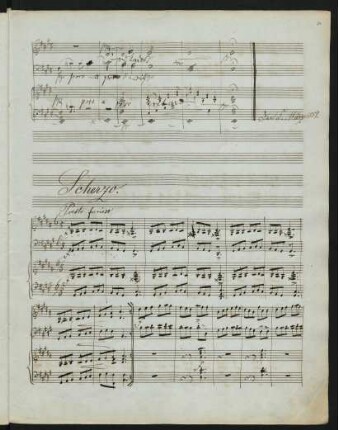Scherzo. Presto furioso