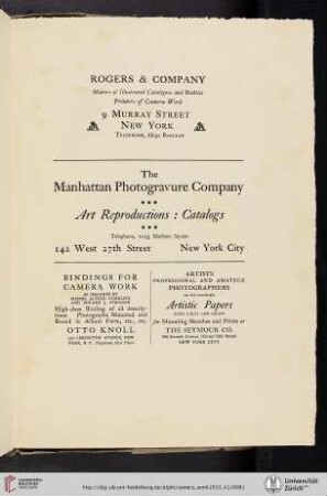 Rogers & Company [Illustrated Catalogues and Booklets]