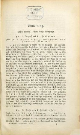 Lehrbuch der Institutionen und der Geschichte des Römischen Privatrechts : für den akademischen Gebrauch