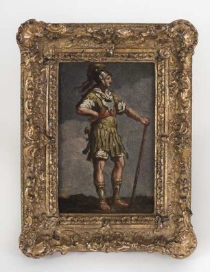 Gemälde: Soldat