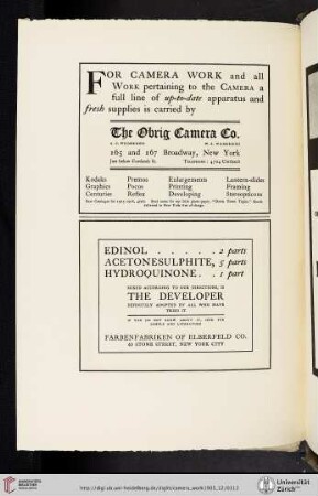 Farbenfabriken of Elberfeld Co. [Developers]