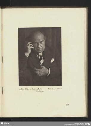 Prof. Eugen d´Albert