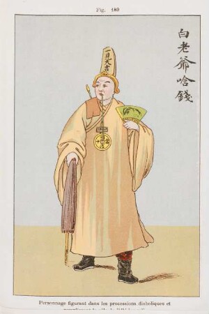 Fig. 189. Personnage figurant dans les processions diaboliques ...