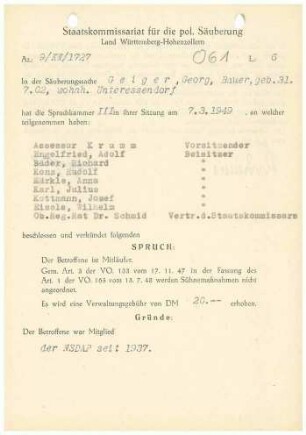 Geiger, Georg