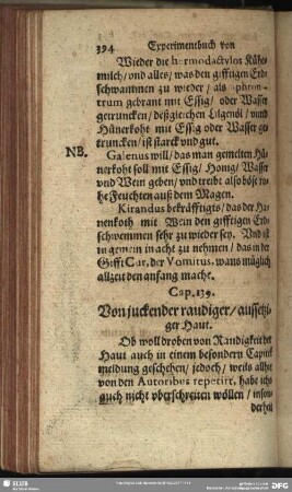 Cap. 139. Von juckender raudiger, aussetziger Haut