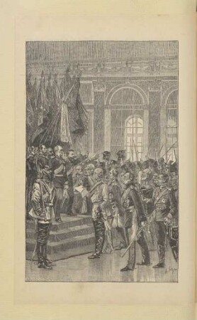 [Die Kaiserproklamation zu Versailles]