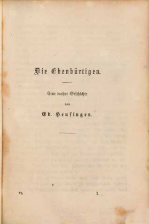 Novellen von Ed. Heusinger und Bernd v. Guseck