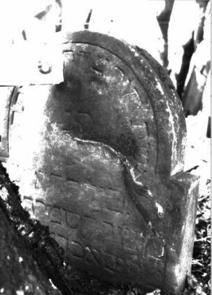 Grabstein 606 (Detailaufnahme)