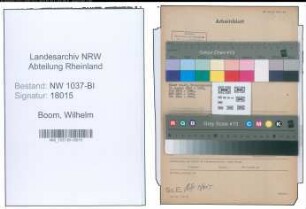 Entnazifizierung Wilhelm Van Den Boom , geb. 26.09.1901 (Landwirt)