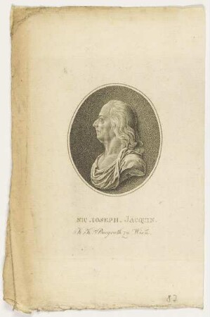 Bildnis des Nic. Ioseph. Jacquin