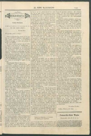 Bibliografía : Carta literaria a don Juan Zorrilla de San Martín, autor del poema Tabaré.