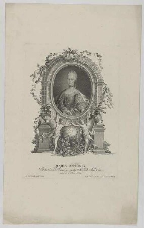 Bildnis der Maria Antonia, Königin von Frankreich