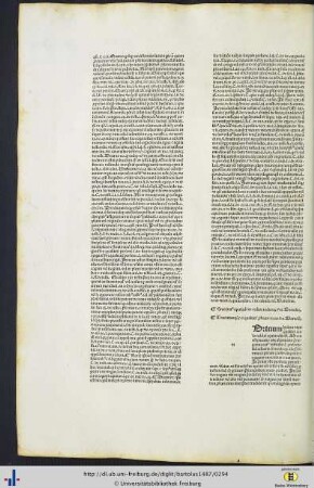 Tractatus quomodo et qualiter probetur mors secundum Bartolum