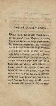 Zwei und zwanzigstes Kapitel