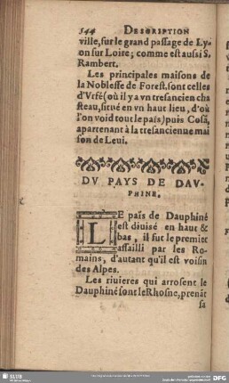 Du Pays De Dauphine