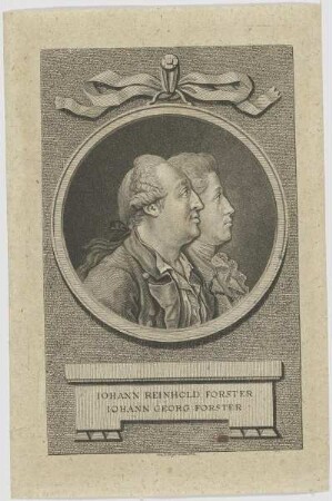 Bildnis des Iohann Reinhold Forster und des Iohann Georg Forster