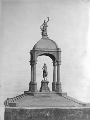 Modell für ein Denkmal des Prinzregenten Luitpold