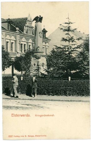 Elsterwerda. Kriegerdenkmal