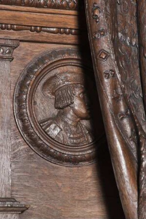 Brügger Freiamt & Brugse Vrije — Renaissancesaal & Schöffensaal — Medaillon