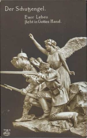 Der Schutzengel. Euer Leben steht in Gottes Hand.